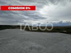 Teren industrial intravilan de vanzare cu PUZ aprobat Ocna Sibiului