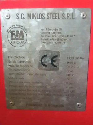 cazan lemn37kv