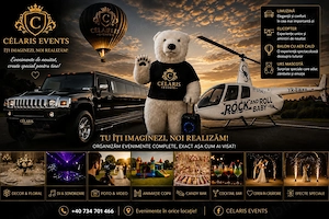 CÉLARIS EVENTS   Transformăm visele în evenimente de neuitat!  