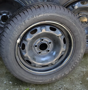 Set 4 Jante tabla cu anvelope Goodyear 2022 - imagine 2