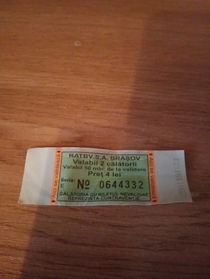 vand bilet autobuz de colectie 