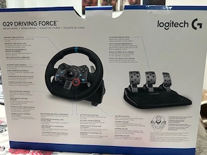 Volan Logitech G29 Driving Force + Pedale   PS5, PS4, PS3 și PC   Force Feedback