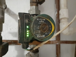 Vand pompa dab recirculare apa calda și caldura