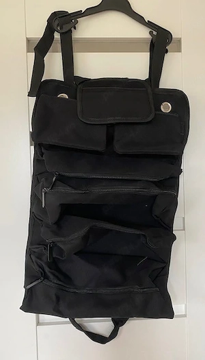 Organizator unelte roll-up compact, geanta scule pliabila, negru, nou - imagine 5