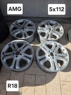 Set 4 jante aliaj 5x112 AMG R18