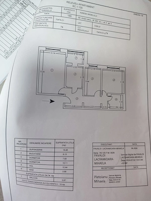 Vând   Schimb Apartament 3 camere Vaslui - imagine 2