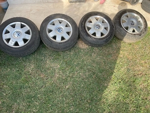jante aluminiu vw + cauciucuri vara 175/70/R14