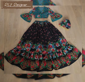 Set gipsy cu bandană 