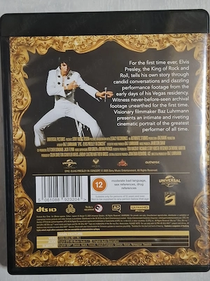  Vând DVD  Baz Luhrmann s EPiC, Elvis Presley in concert