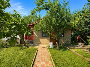 Casa din lemn masiv | 3 camere | Teren 5.000mp Berceni Prahova - imagine 4