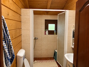 Casa din lemn masiv | 3 camere | Teren 5.000mp Berceni Prahova - imagine 6