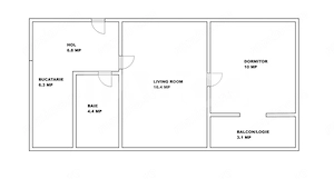 Apartament cu 2 camere balcon  pivnita de vanzare strada Vasile Aaron - imagine 5