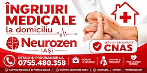 Îngrijiri medicale la domiciliu Iași -DECONTARE CNAS -