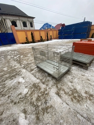 boxpaleti pliabile zincate stoc 1000 de bucati 