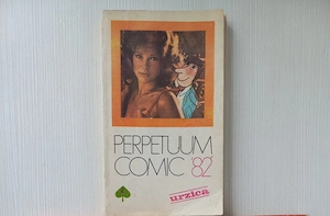Almanah Luceafarul 1984,  Almanah Ateneu 1987, Perpetuum comic 1982 editat de revista  Urzica 