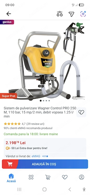 Aparat de aplicat lavabila