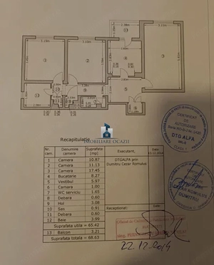 Vanzare Apartament 3 Camere Decomandat Piata Sudului-Frumusani