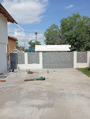 Mobilier gard balcon fier forjat inox confecții metalice scări lemn masiv 