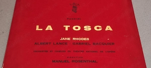 2 viniluri de colectie LA TOSCA   Puccini act 1-2-3 impecabile 