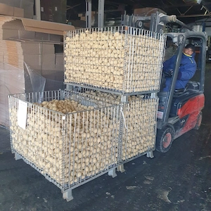 boxpaleți metalice pliabili zincate pe stoc 1000 bucați