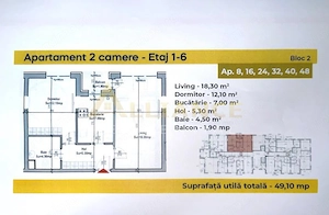 Apartament 2 camere | RATE LA DEZVOLTATOR | Sector 4 - imagine 7