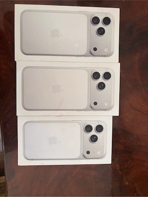 iPhone 17 Pro Max și iPhone 17 Pro 256GB Silver   Sigilate