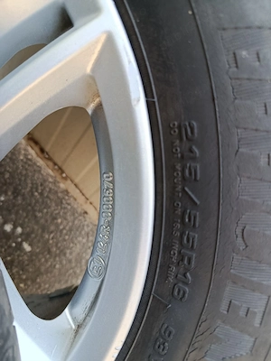 Jante Mercede,audi,vw 5x112 16 bonus anvelope  215 55 16, - imagine 3