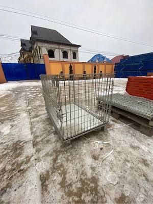 box paleti pliabile zincate acept la schimb cu ATV 