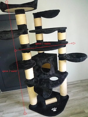 Sisal - loc de joaca pisici