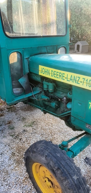 Tractor Jhon Deere-Lanz 710 (60CP)  - imagine 2