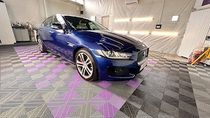 Jaguar XE S supercharged automat benzina 340 cai V6 Meridian navi panoramic albastru metalic - imagine 4