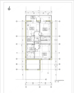Casa individuala, 122 mp, zona Ronat - imagine 2
