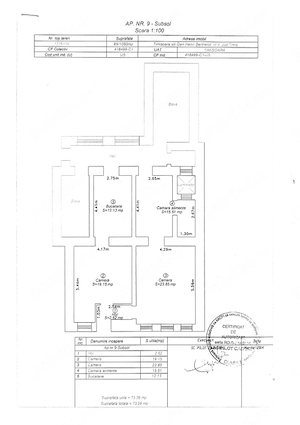 Proprietar, vand spatiu (apartament poate fi SAD) demisol cu acces din strada, Str. Gen. Berthelot 4 - imagine 10