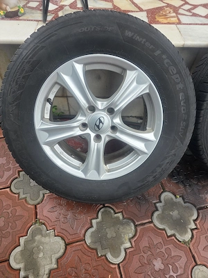 Jante aliaj R16, 5x114,3 originale Hyundai  - imagine 3