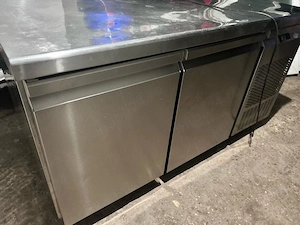 Masa rece inox frigider 2 usi