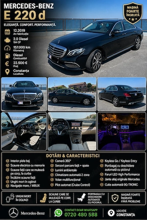 Mercedes Benz E 220d, 12.2019