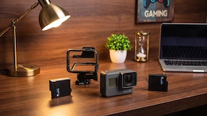 GoPro HERO5 Black + 2 baterii + The Frame + cablu Type C   folosit puțin, impecabil, bine întreținut