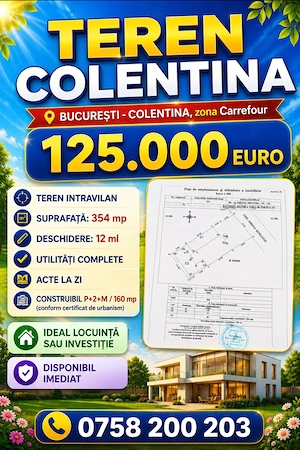 Colentina Teren Carrefour