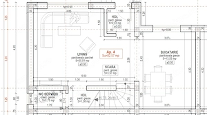 Casa tip Cvadruplex 82 mp teren 170mp cartier Arhitectilor - imagine 5