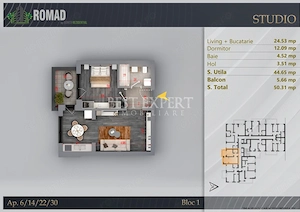 Apartament 2 Camere | Panouri Fotovoltaice | Comision 0% - imagine 3