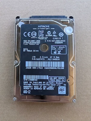 Hard disk 1TB Hitachi HDD 5K1  inch Sata Hard 1000GB