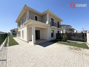 Duplex cu 442 mp teren | Dumbravita | Terase din travertin | Scara lemn masiv - imagine 10