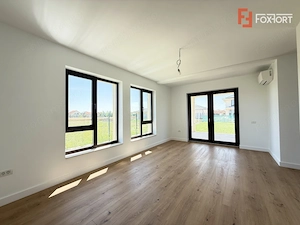 Duplex cu 442 mp teren | Dumbravita | Terase din travertin | Scara lemn masiv - imagine 2