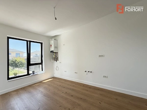 Duplex cu 442 mp teren | Dumbravita | Terase din travertin | Scara lemn masiv - imagine 3