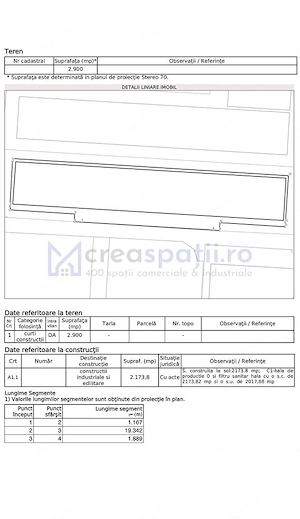 Hale de inchiriat in Tomesti, la str. Plopilor, de la 324mp la 2000mp - imagine 6