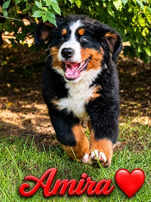 Fetite Ciobanesc de Berna cu Pedigree UCHR - imagine 2