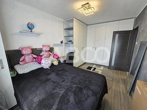 Apartament 3 camere mobilat 2 bai balcon pivnita Mihai Viteazul Sibiu - imagine 17