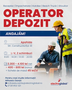 Operator Depozit Apahida situat in parcul Nervia