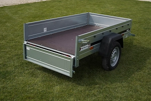 Remorca nouă 1 axă de 750 Kg - Sebal Basic 200 | 201x106x35 Cm - imagine 5