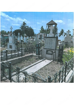 Loc de veci dublu Cimitirul Bolovani Ploiesti